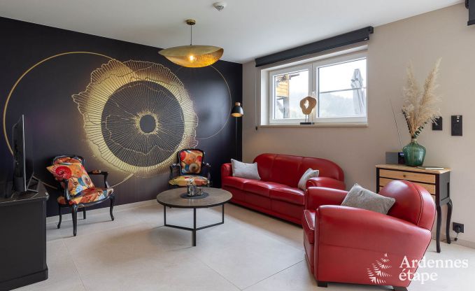 Ferienhaus Stavelot mit Whirlpool und Aussicht 4 Pers. Ardennen