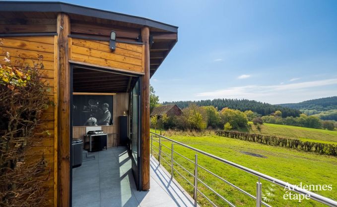 Ferienhaus Stavelot mit Whirlpool und Aussicht 4 Pers. Ardennen