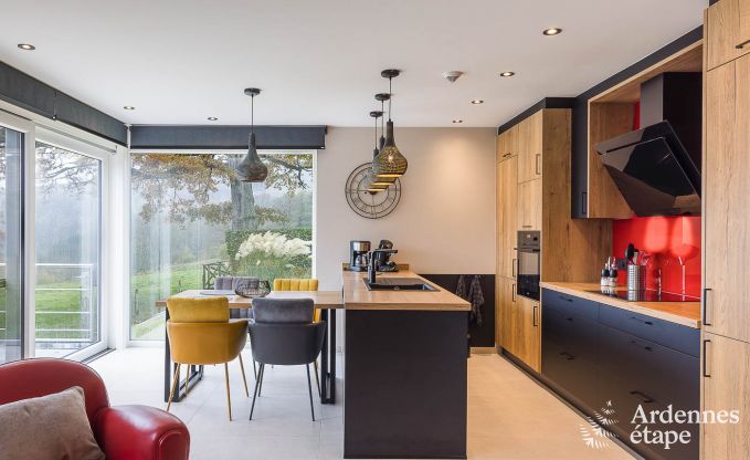 Ferienhaus Stavelot mit Whirlpool und Aussicht 4 Pers. Ardennen