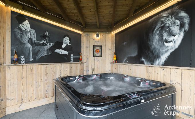 Ferienhaus Stavelot mit Whirlpool und Aussicht 4 Pers. Ardennen