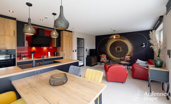 Ferienhaus Stavelot mit Whirlpool und Aussicht 4 Pers. Ardennen