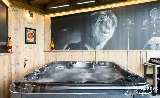 Ferienhaus Stavelot mit Whirlpool und Aussicht 4 Pers. Ardennen