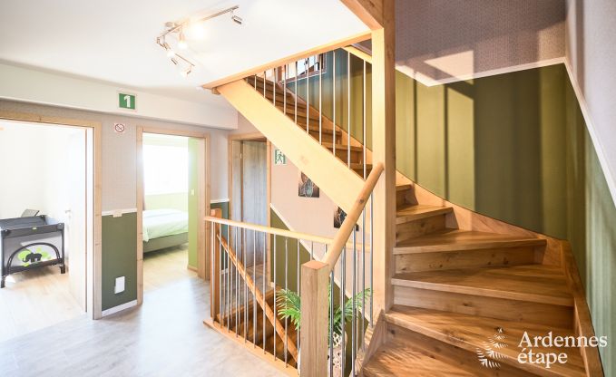 Ferienhaus in Stavelot: Ferienh�user f�r 8 Personen mit Garten, Spielen und herrlichem Blick auf die Ardennen