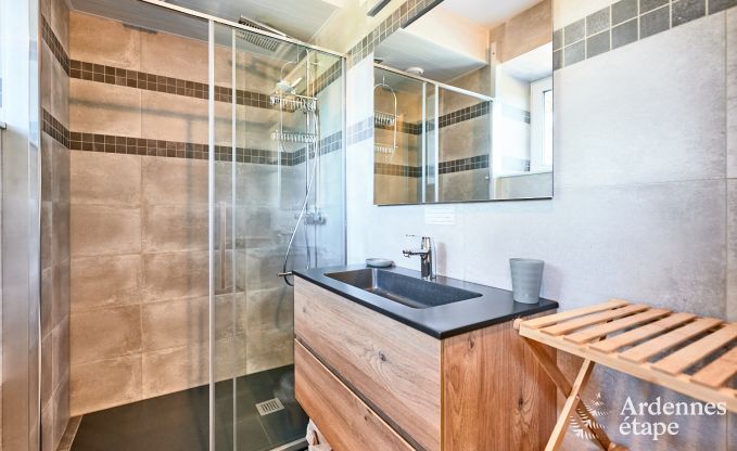 Ferienhaus in Stavelot: Ferienh�user f�r 8 Personen mit Garten, Spielen und herrlichem Blick auf die Ardennen