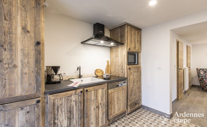 Ferienhaus in Stavelot: Aufenthalt in den Ardennen f�r 10 Personen mit Sauna und privatem Garten