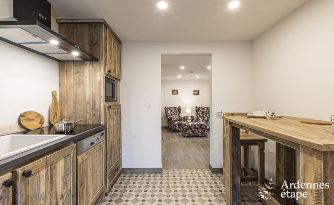 Ferienhaus in Stavelot: Aufenthalt in den Ardennen f�r 10 Personen mit Sauna und privatem Garten