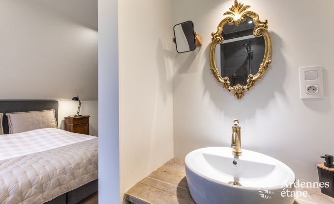 Ferienhaus in Stavelot: Aufenthalt in den Ardennen f�r 10 Personen mit Sauna und privatem Garten