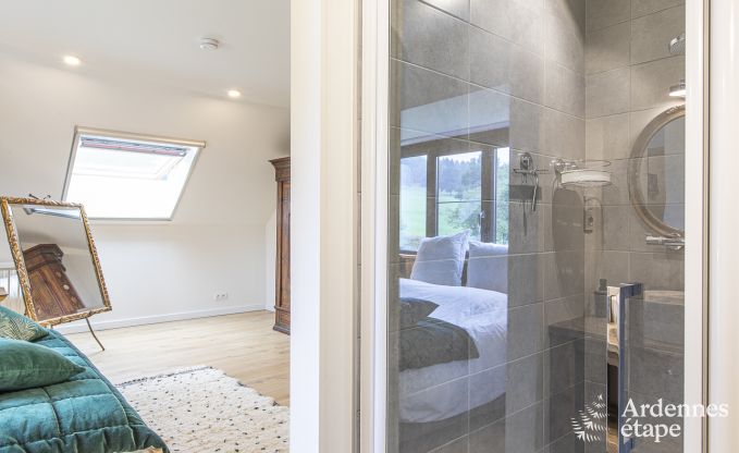 Ferienhaus in Stavelot: Aufenthalt in den Ardennen f�r 10 Personen mit Sauna und privatem Garten