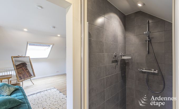 Ferienhaus in Stavelot: Aufenthalt in den Ardennen f�r 10 Personen mit Sauna und privatem Garten