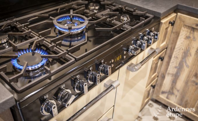 Ferienhaus in Stavelot: Aufenthalt in den Ardennen f�r 10 Personen mit Sauna und privatem Garten