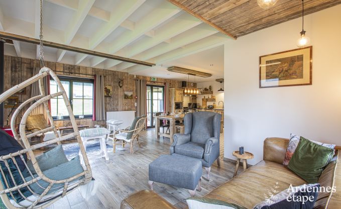 Ferienhaus in Stavelot: Aufenthalt in den Ardennen f�r 10 Personen mit Sauna und privatem Garten