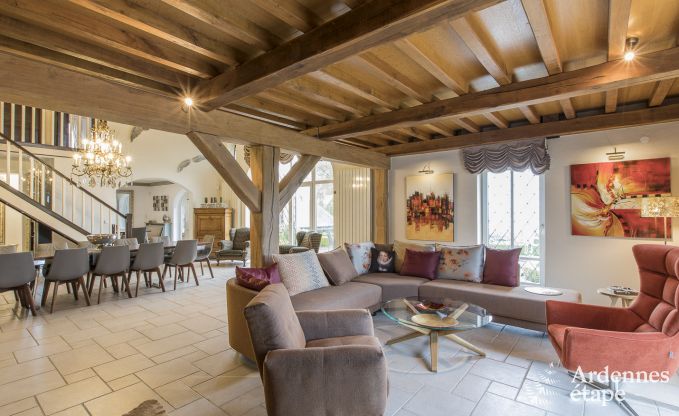 Luxusvilla Stavelot 10/14 Pers. Ardennen Wellness Behinderten gerecht