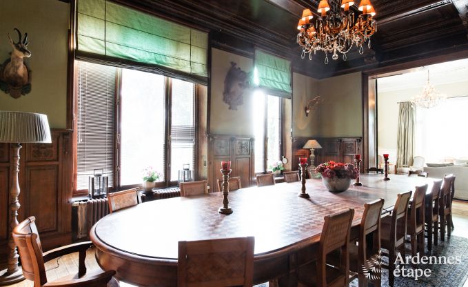 Luxusschloss in den Ardennen f�r 28 Personen in Stavelot mit Sauna, Jacuzzi und Spielplatz