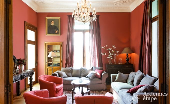 Luxusschloss in den Ardennen f�r 28 Personen in Stavelot mit Sauna, Jacuzzi und Spielplatz