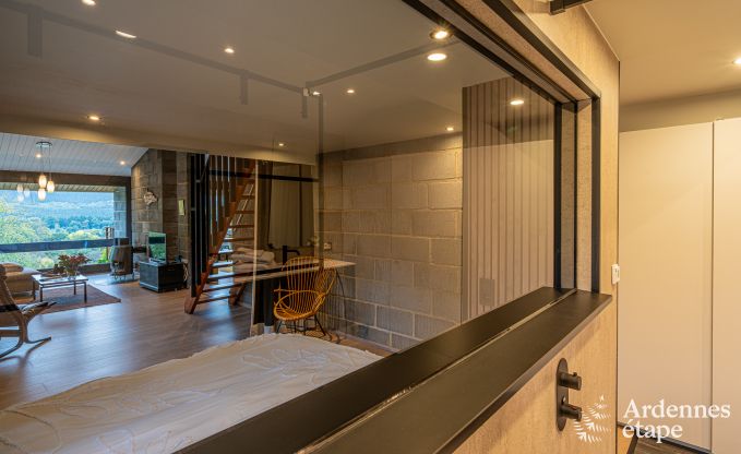 Chalet fr 4 Personen in Stavelot mit Whirlpool, Holzofen und Privatterrasse