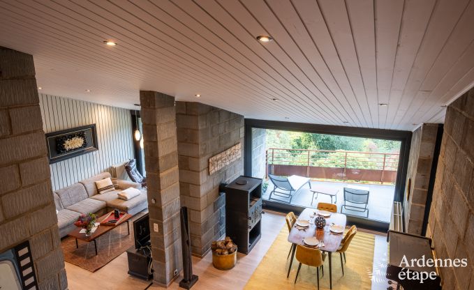 Chalet fr 4 Personen in Stavelot mit Whirlpool, Holzofen und Privatterrasse