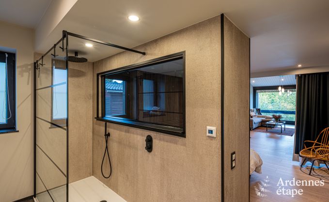 Chalet fr 4 Personen in Stavelot mit Whirlpool, Holzofen und Privatterrasse