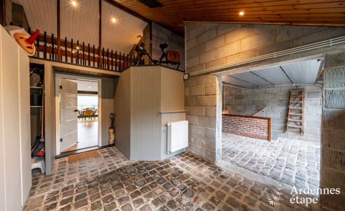 Chalet fr 4 Personen in Stavelot mit Whirlpool, Holzofen und Privatterrasse