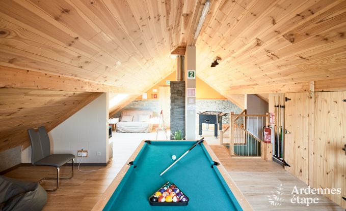 Ferienhaus in Stavelot: Ferienh�user f�r 8 Personen mit Garten, Spielen und herrlichem Blick auf die Ardennen