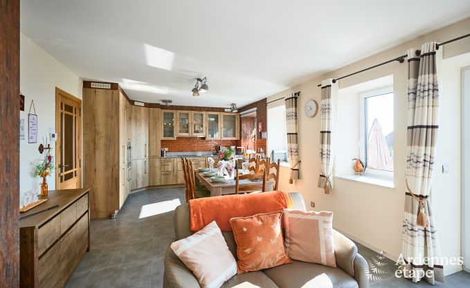 Ferienhaus in Stavelot: Ferienh�user f�r 8 Personen mit Garten, Spielen und herrlichem Blick auf die Ardennen