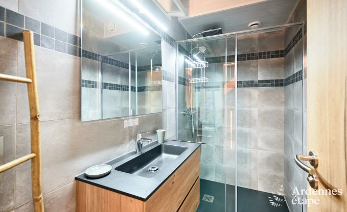 Ferienhaus in Stavelot: Ferienh�user f�r 8 Personen mit Garten, Spielen und herrlichem Blick auf die Ardennen