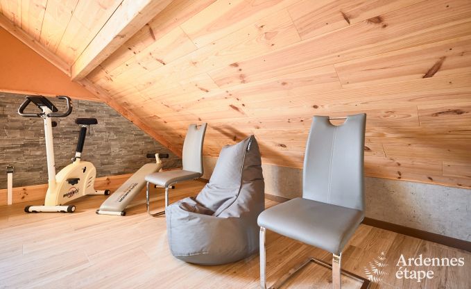 Ferienhaus in Stavelot: Ferienh�user f�r 8 Personen mit Garten, Spielen und herrlichem Blick auf die Ardennen