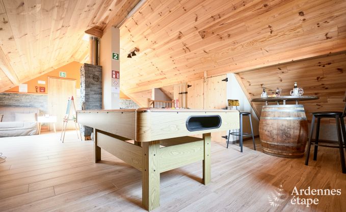 Ferienhaus in Stavelot: Ferienh�user f�r 8 Personen mit Garten, Spielen und herrlichem Blick auf die Ardennen