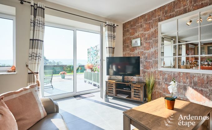 Ferienhaus in Stavelot: Ferienh�user f�r 8 Personen mit Garten, Spielen und herrlichem Blick auf die Ardennen