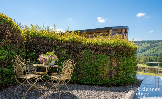 Ferienhaus Stavelot mit Whirlpool und Aussicht 4 Pers. Ardennen