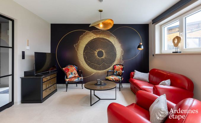 Ferienhaus Stavelot mit Whirlpool und Aussicht 4 Pers. Ardennen