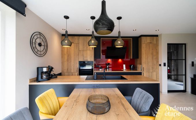 Ferienhaus Stavelot mit Whirlpool und Aussicht 4 Pers. Ardennen