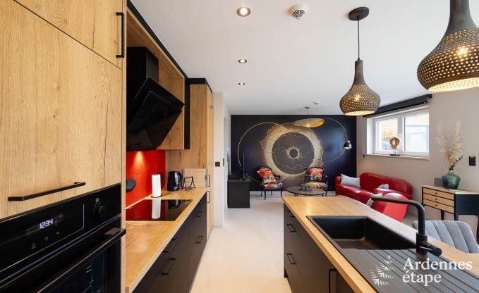 Ferienhaus Stavelot mit Whirlpool und Aussicht 4 Pers. Ardennen