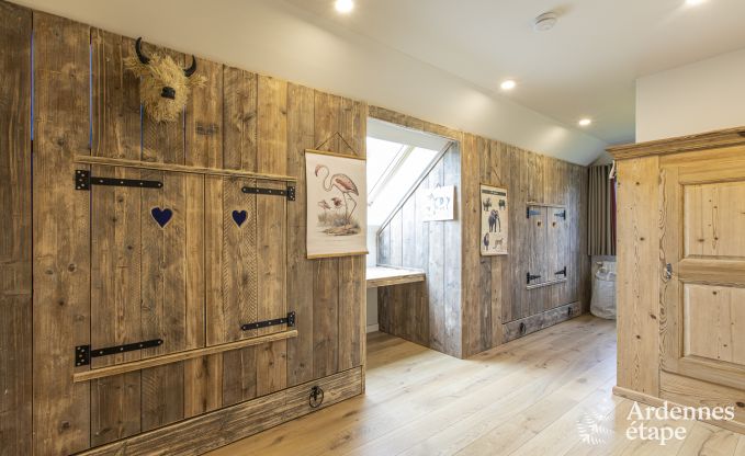 Ferienhaus in Stavelot: Aufenthalt in den Ardennen fr 10 Personen mit Sauna und privatem Garten