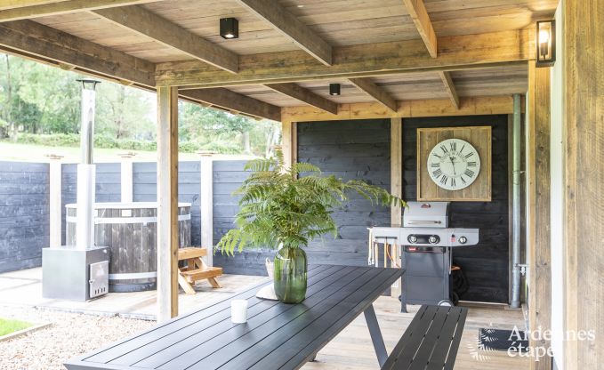 Ferienhaus in Stavelot: Aufenthalt in den Ardennen fr 10 Personen mit Sauna und privatem Garten