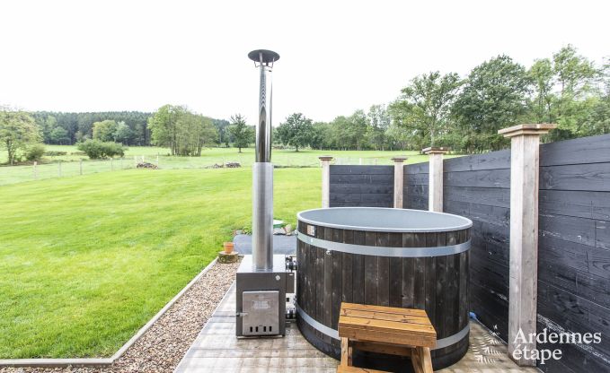 Ferienhaus in Stavelot: Aufenthalt in den Ardennen fr 10 Personen mit Sauna und privatem Garten