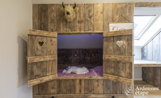 Ferienhaus in Stavelot: Aufenthalt in den Ardennen fr 10 Personen mit Sauna und privatem Garten