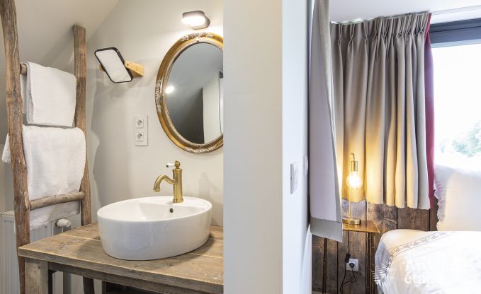 Ferienhaus in Stavelot: Aufenthalt in den Ardennen fr 10 Personen mit Sauna und privatem Garten