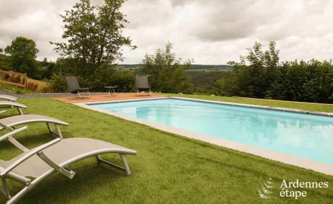 Ferienhaus Stavelot 8/9 Pers. Ardennen Schwimmbad Wellness