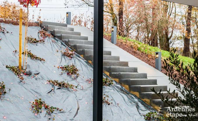 Luxusvilla Stavelot 4/6 Pers. Ardennen Schwimmbad Wellness Behinderten gerecht