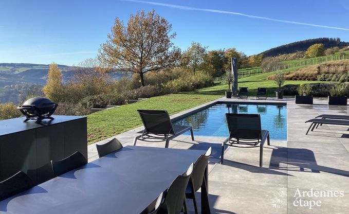 Luxusvilla Stavelot 4/6 Pers. Ardennen Schwimmbad Wellness Behinderten gerecht