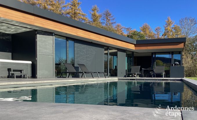 Luxusvilla Stavelot 4/6 Pers. Ardennen Schwimmbad Wellness Behinderten gerecht