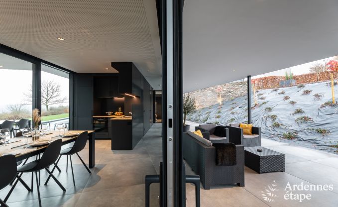 Luxusvilla Stavelot 4/6 Pers. Ardennen Schwimmbad Wellness Behinderten gerecht