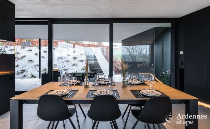 Luxusvilla Stavelot 4/6 Pers. Ardennen Schwimmbad Wellness Behinderten gerecht