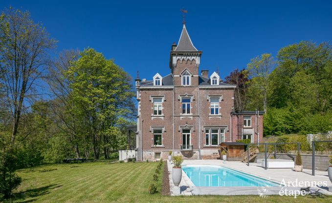 Schloss Stavelot 8 Pers. Ardennen Schwimmbad Wellness