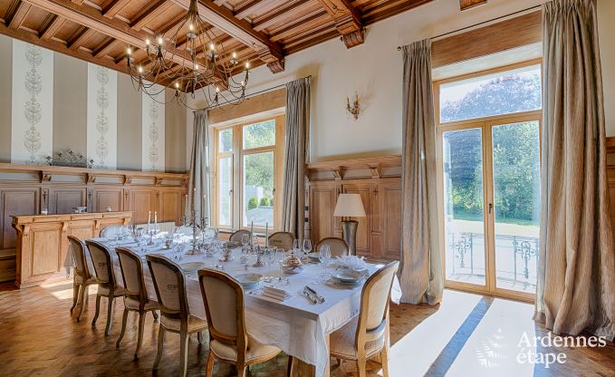 Schloss Stavelot 8 Pers. Ardennen Schwimmbad Wellness