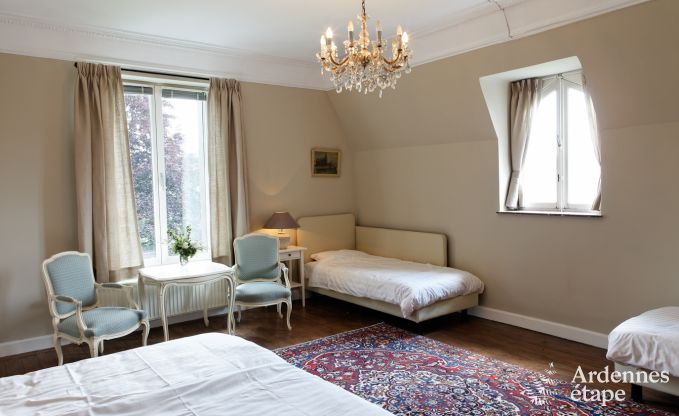 Luxusschloss in den Ardennen f�r 28 Personen in Stavelot mit Sauna, Jacuzzi und Spielplatz