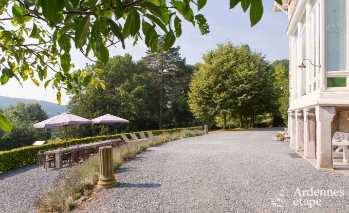 Luxusschloss in den Ardennen f�r 28 Personen in Stavelot mit Sauna, Jacuzzi und Spielplatz