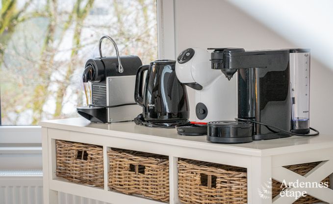 Komfortables Chalet f�r 4 Personen in Stoumont mit 2 Schlaf- und Badezimmern Outdoor-Jacuzzi und Sauna