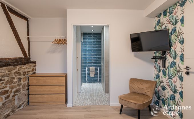 Komfortables Chalet f�r 4 Personen in Stoumont mit 2 Schlaf- und Badezimmern Outdoor-Jacuzzi und Sauna