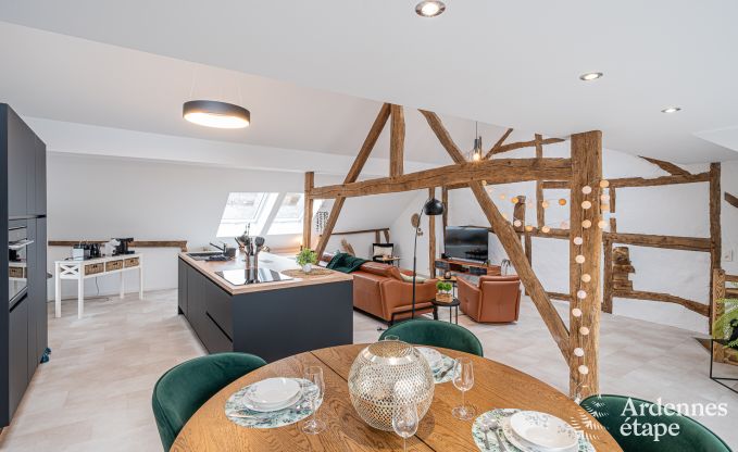 Komfortables Chalet f�r 4 Personen in Stoumont mit 2 Schlaf- und Badezimmern Outdoor-Jacuzzi und Sauna